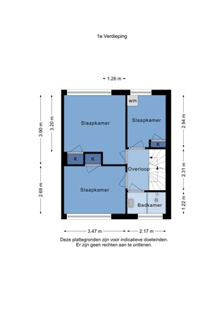 Floorplan - Dr. C.R. Hermansstraat 16, 5683 HX Best